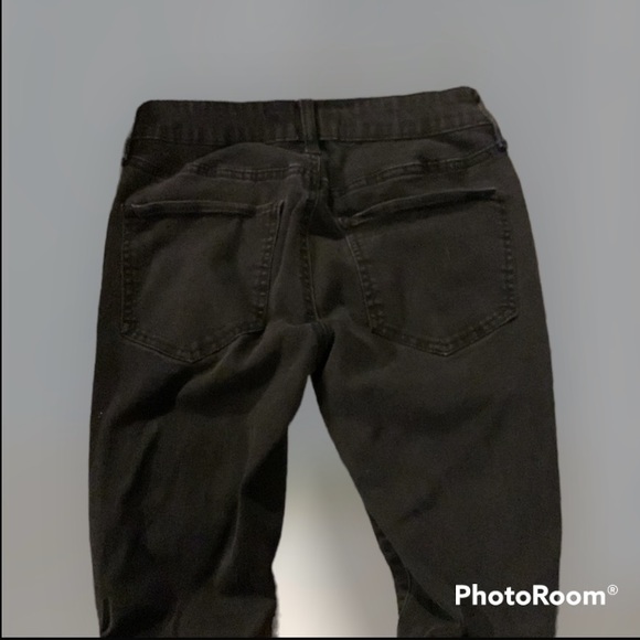 SO Black Low Rise Ripped Jeggings - Picture 5 of 8